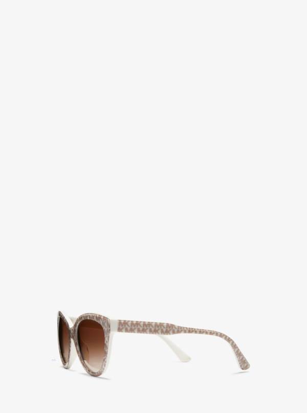 Damske Slnecne Okuliare Michael Kors Makena Biele Žlté - Doplnky Michael Kors Sleva | YUFJT-6978